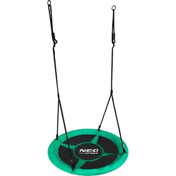 Zahradní houpačka Neo-Sport 1081 Houpačka čapí hnízdo Swingo 100 cm, zelená