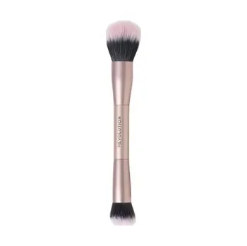Kosmetický štětec REVOLUTION Cheek Chisel Blush & Bronze Duo Brush Štětec na tvářenku