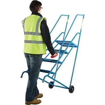 Žebřík Schůdky 1.710m 4 příčky, Ocel RS PRO