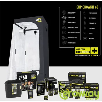 Pěstební box Garden HighPro Growkit 60, pěstební komplet, 60x60x160 cm 1 ks