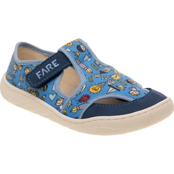 Chlapecká obuv Bačkůrky Fare WIDE 7002401 modré Velikost: 23 (EU)