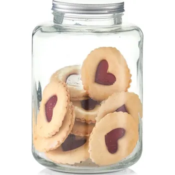 Dóza na potraviny Zeller Present Skleněná dózy s objemem 7l, šroubovací víko SEVEN