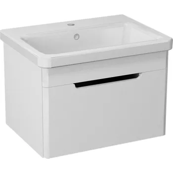 Umyvadlo Sapho ELLA umyvadlová skříňka 56,5x39x43cm, bílá