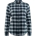 Fjällräven Övik Flannel Shirt W Ženy - Košile Fjällräven - Modrá