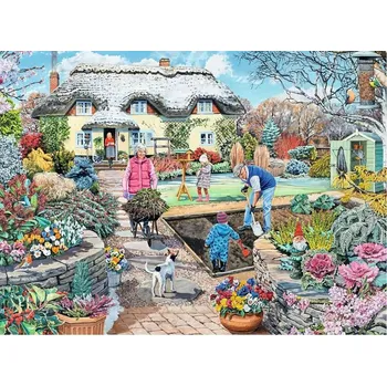 Puzzle RAVENSBURGER Puzzle Dědečkova zahrada 500 dílků