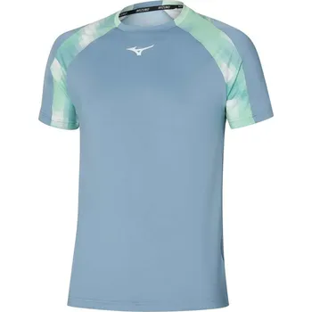 Běžecké oblečení Běžecké tričko Mizuno Frontier Shadow Tee 62GAC00202 Velikost textilu: M