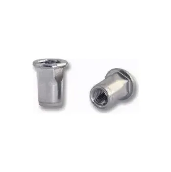 Nýt Matice nýtovací plochá M8x16 (0,5-3,0) 1/2 šestihranná otevřená, nerez A2 - Bralo