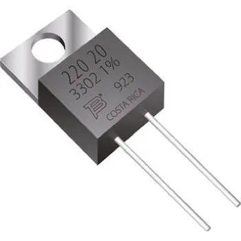 Rezistor Rezistor AEC-Q200 Tlustý film, řada: PWR220T 47 Ω 5 procent PWR220T-20-47R0F 20 W Bourns