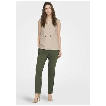 Dámská vesta ONLY Vesta Caro 15278794 Béžová Loose Fit 38