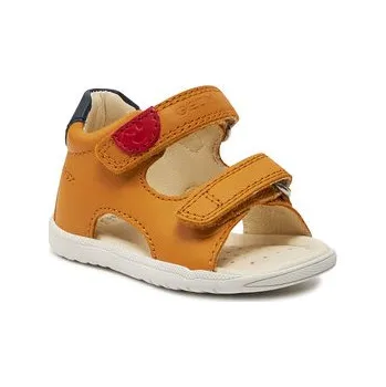 Dámské sandále Geox Sandály B Sandal Macchia Boy B254VB 08554 C2P4E Žlutá 19