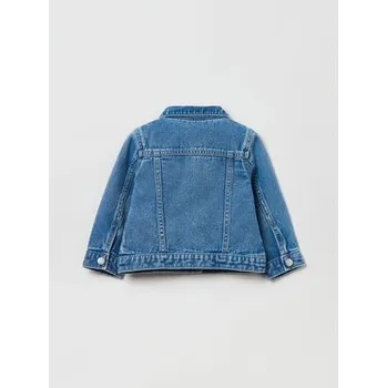 Pánská casual bunda OVS Jeansová bunda 1679631 Modrá Regular Fit 9_12M
