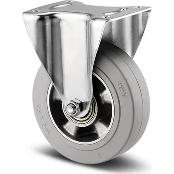 Pojezdové kolečko TENTE KOLEČKA Kolečko ESD, 125mm, pevné, plotýnka, 3478ILP125P63 LW60 BH161