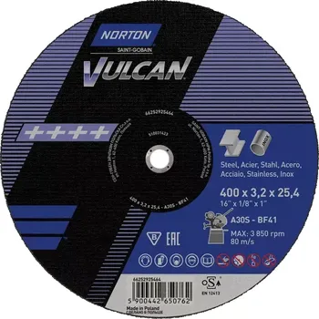 Řezný kotouč 400x3,2x25,4 řezný kotouč A 30S/80M