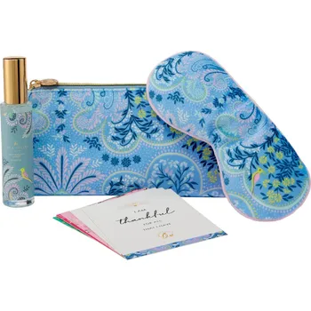 Heathcote & Ivory Sara Miller Savannah Dárková sada pro odpočinek, v taštičce, 9 ks