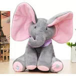 Zaparkorun Interaktivní zpívající slůně - růžové