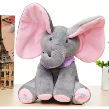 Hračka pro nejmenší Zaparkorun Interaktivní zpívající slůně - růžové