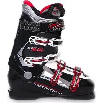 Sjezdové boty TecnoPro ST 65 - černá/bílá/červená 28 lyžařské boty