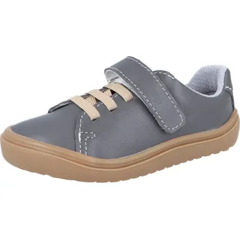 Dívčí polobotky Jonap barefoot boty HOPE gumka šedá Velikost: 25