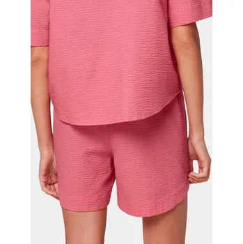 Dámské pyžamo Triumph Pyžamové šortky Boyfriend MyWear 10218304 Růžová Relaxed Fit 42