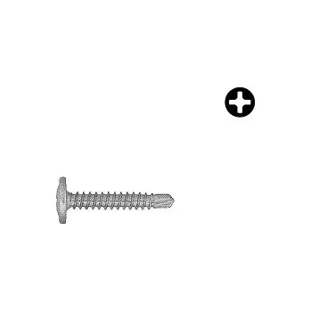 Vrut Šroub samovrtný DIN 7504NFL ocel 4,2x13 ZB s límcem Torx