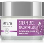 lavera Zpevňující noční péče s trojitou kyselinou hyaluronovou a Bakuchiolem Krém na pleť