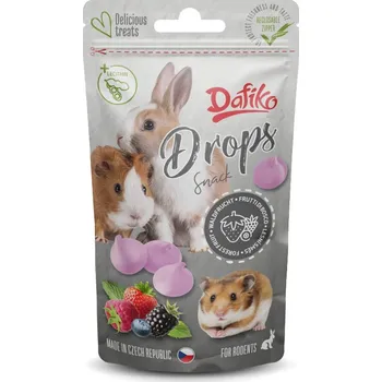 Krmivo pro hlodavce Tommi CZ s.r.o. Dafiko drops pro hlodavce lesní směs 75g