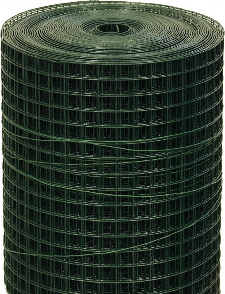 Chovatelské pletivo svařované poplastované 100 cm, 25x25 mm, průměr 2,3 mm