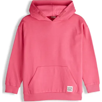 Dívčí oblečení GATE Bavlněná mikina s nápisem na zádech 8Y 426-0090/646