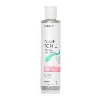 Čistící gel HelloBody ALOÉ TONIC Daily Face AHA Exfoliator Pleťová voda