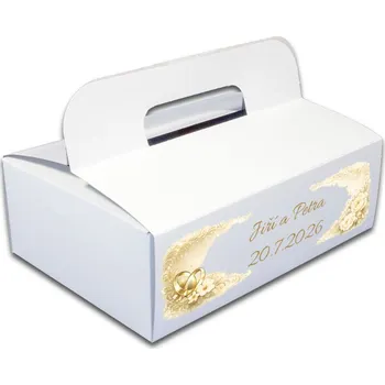 Krabička na výslužku Krabička na výslužky 16x23x7,5 cm