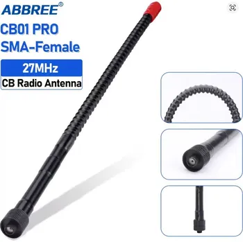 Vysílačka ABBREE ABREE CB01 PRO CB Anténa 27 MHz SMA-F