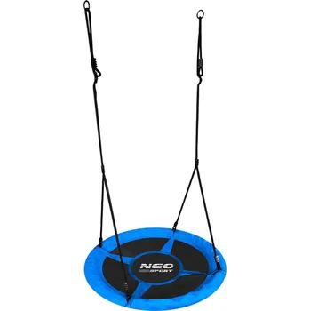 Zahradní houpačka Neo-Sport 1080 Houpačka čapí hnízdo Swingo 100 cm, modrá