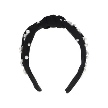 Solida čelenka do vlasů s perlovou aplikací Diadém