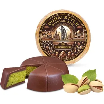 Čokoláda PISCHINGER Vídeňský dortík "DUBAI STYLE" mléčný 45g
