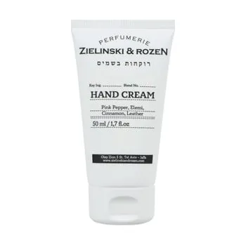 Péče o ruce Zielinski & Rozen Pink Pepper, Elemi, Cinnamon, Leather Krém na ruce