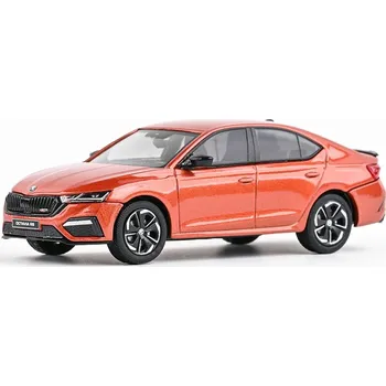 Hračka Škoda Octavia IV RS 2020 Oranžová Tangerine Metalíza 1:43 Škoda Octavia 4 RS - kovový model