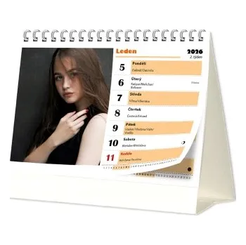 Fotokalendář Stolní fotokalendář SKN-15 stolní kalendář z vlastních fotografií 2026 SKN-15 Nižší cena pro více kusů!