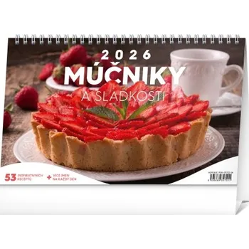 Kalendář Stolový kalendár Múčniky a sladkosti slovenský 2026 PGS-35722-SK Nižší cena pro více kusů!