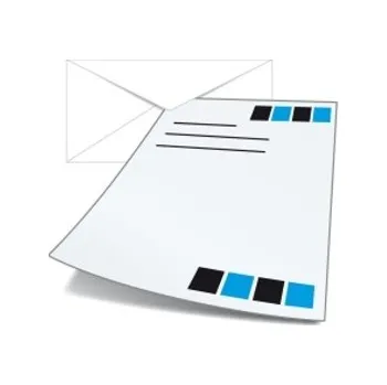 Dopisní papír A4 dvoubarevný DP-A4-2/0-80-BO Nižší cena pro více kusů!