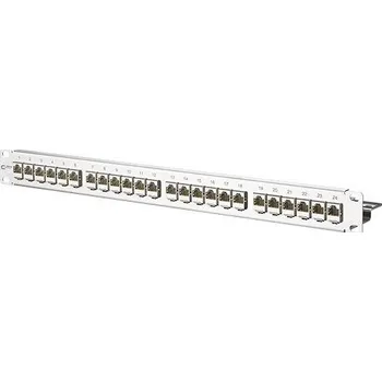 Switch Metz Connect 130921-E 24 portů síťový patch panel 483 mm (19) CAT 6A 1 U vícebarevná osazený