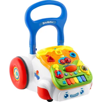 Sport Ricokids RK-744 Výukové chodítko s hudbou 2 v 1, bílé