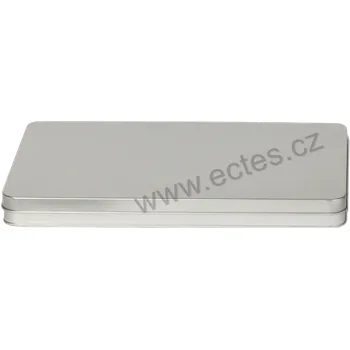 Dóza na potraviny SILVER PL 727 stříbrná mat "A4"