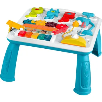 Dětská vědecká sada Ricokids 782000 Výukový stolek s hudbou a zvukem, modrý