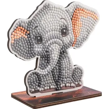 Diamantové malování CRYSTAL ART Diamantové malování Safari: Slon