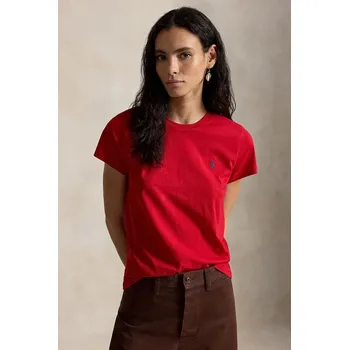 Pánské tričko Bavlněné tričko Polo Ralph Lauren 211B14605 červená 33X, vel. XS