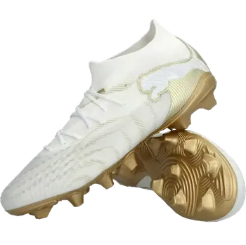 Kopačky Pánské kopačky lisovky Puma Future 9 Match FG/AG bílé