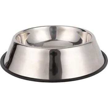 Miska pro psa UNIQ PETS Miska nerezová s gumovou 34 cm/2,2 l