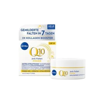 Pleťový krém NIVEA Q10 proti vráskám Power denní krém LSF 15 Denní krém