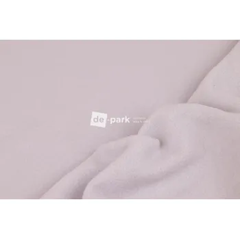 100% bavlněná teplákovina s fleecem - světle šedá