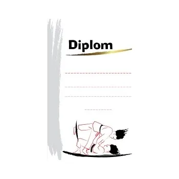Sportovní diplom - Judo - A4 DIP-026-A4 Nižší cena pro více kusů!